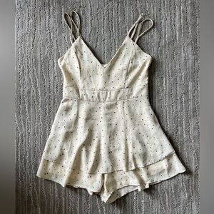Altar’d State Off-White Star Romper